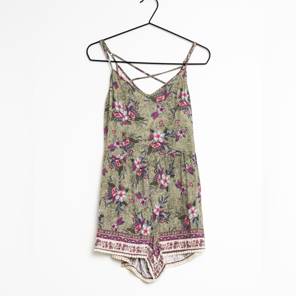 Hollister Floral Romper